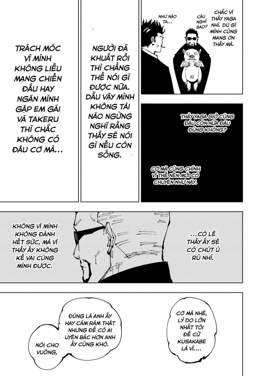jujutsu kaisen - chú thuật hồi chiến chapter 254 13