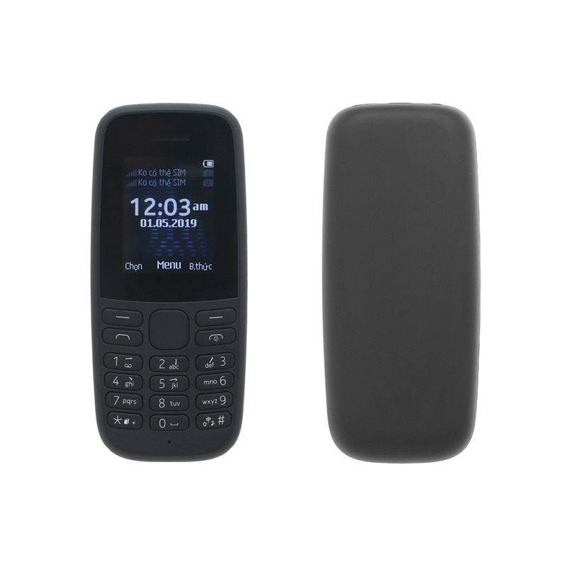 Điện Thoại Phổ Thông 105 Ta-1174 2 Sim Cao Cấp Kèm Pin 5C Và Sạc Cổng Micro