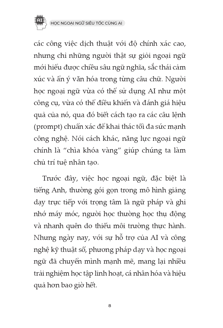 Học Ngoại Ngữ Siêu Tốc Cùng AI