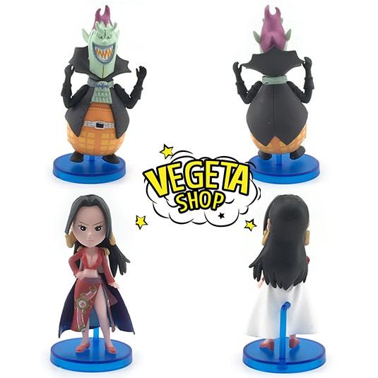 Mô hình One Piece - Thất vũ hải Oka Shichibukai - Boa Hancock Jinbe Mihawk Râu đen - Cao 8cm