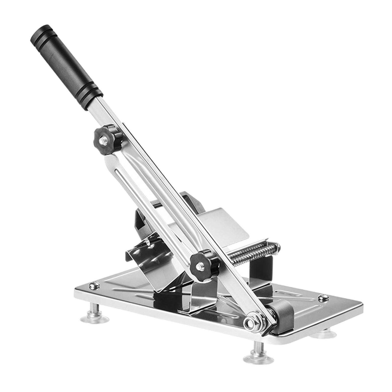 Meat Slicer Adjustable Meat Cutter Bacons Slicer Grater for Hotpot