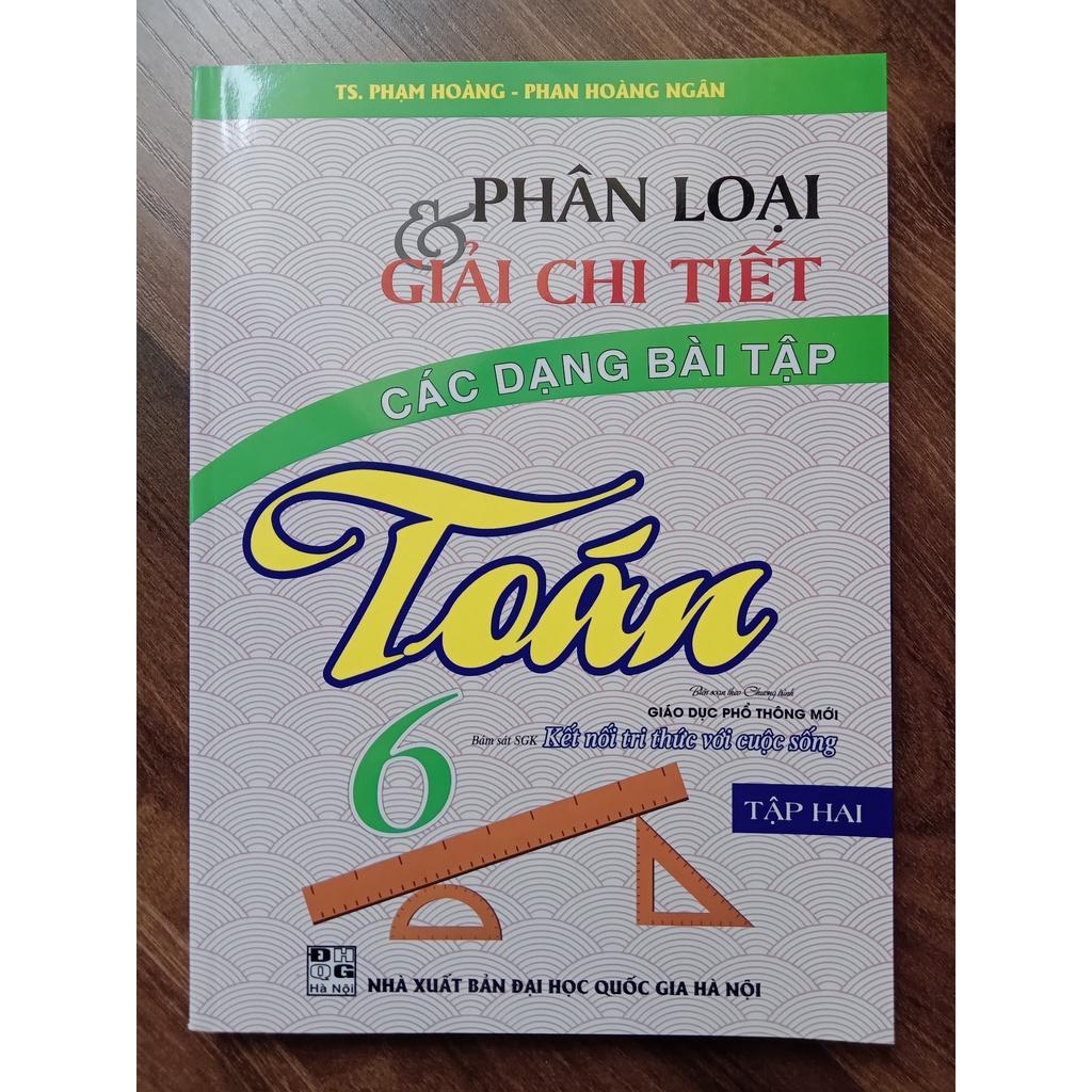 Sách - Combo 2 cuốn Phân Loại Và Giải Chi Tiết Các Dạng Bài Tập Toán Lớp 6
