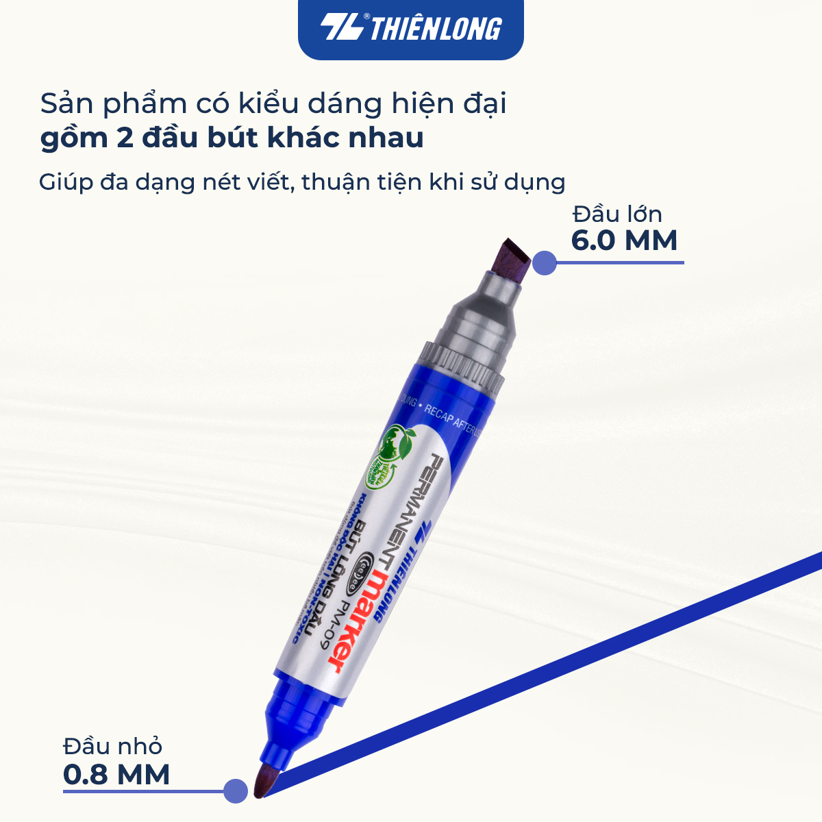 Combo 10 Bút lông dầu Thiên Long PM-09