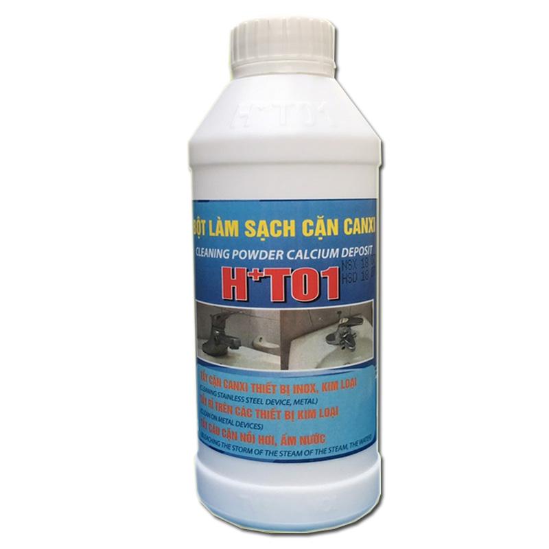 Tẩy cặn canxi trên inox H+T01 250Gam