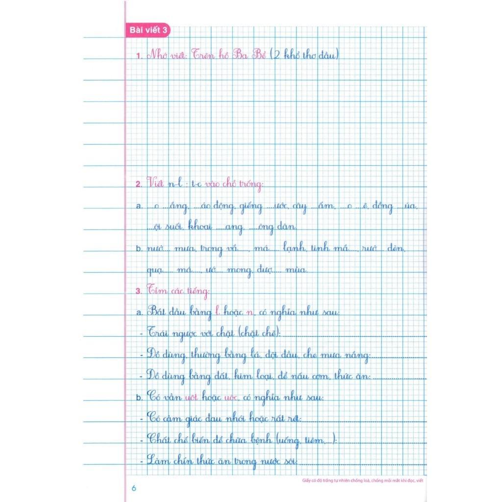 Sách - Vở Ô Li Bài Tập Tiếng Việt Lớp 3 - Tập 2 - Bám Sát SGK Cánh Diều - Hồng Ân