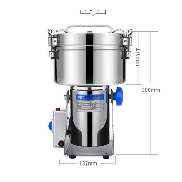 Máy xay nghiền bột khô công suất 4500W, 2-3kg/mẻ - E2500