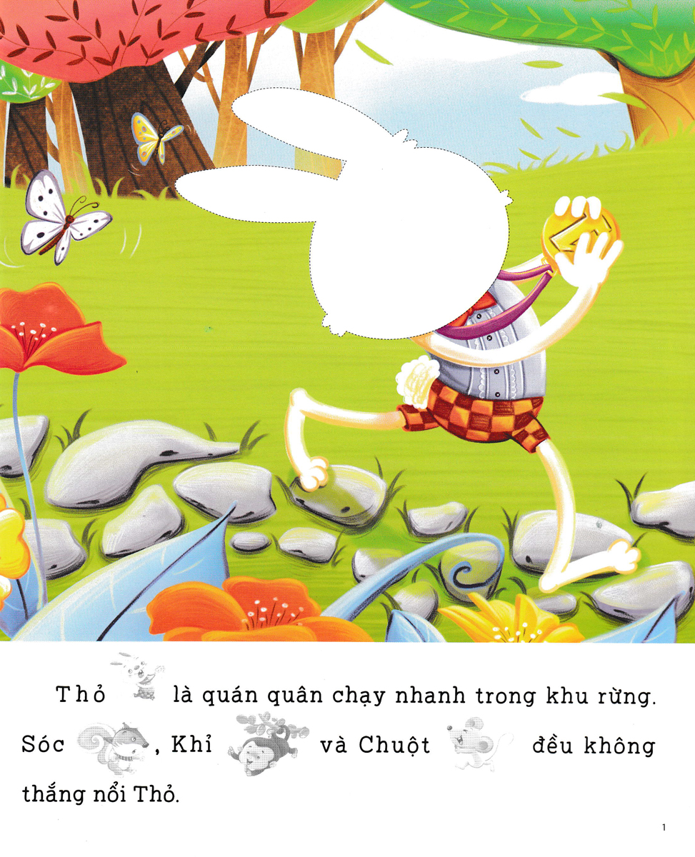 Truyện Cổ Tích Kinh Điển - Thỏ Và Rùa: Stickers