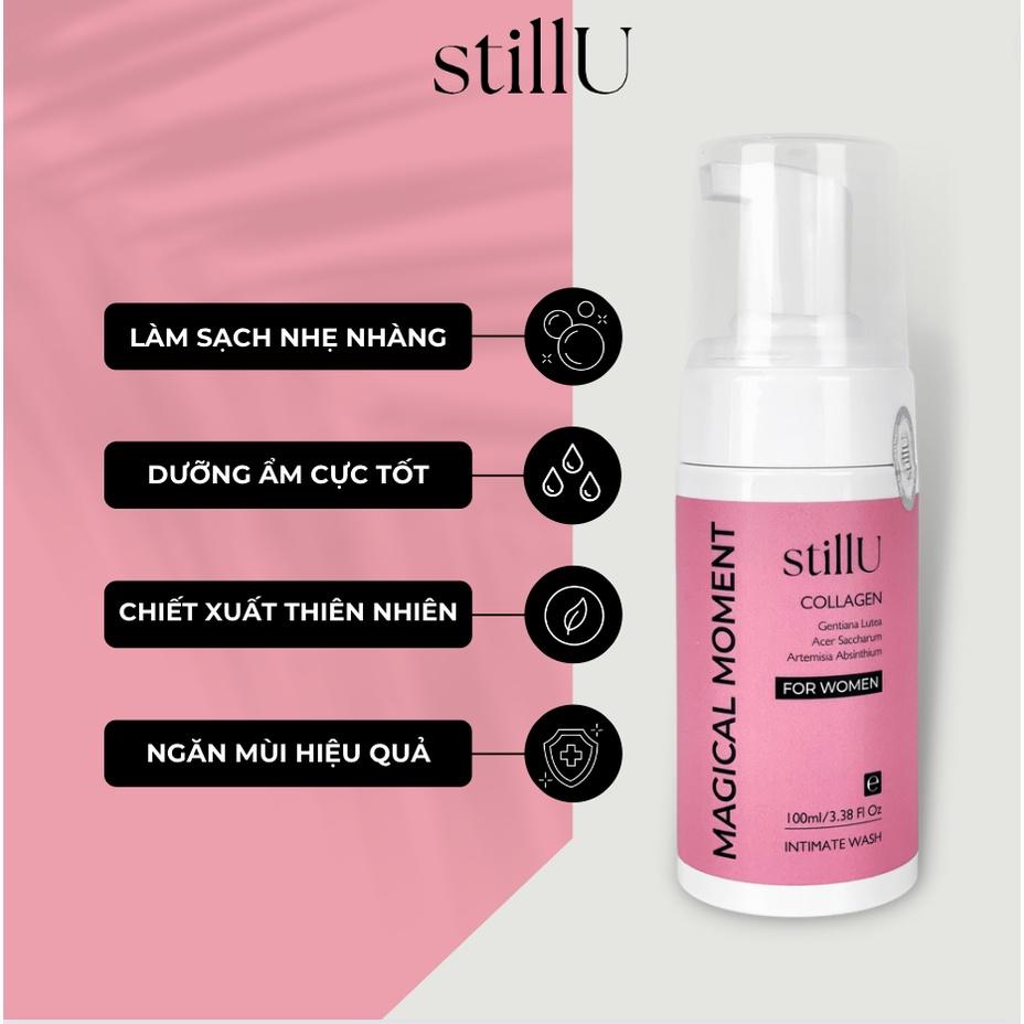 Dung dịch vệ sinh nữ tạo bọt stillU hương ngọt ngào Magical Moment 100ml