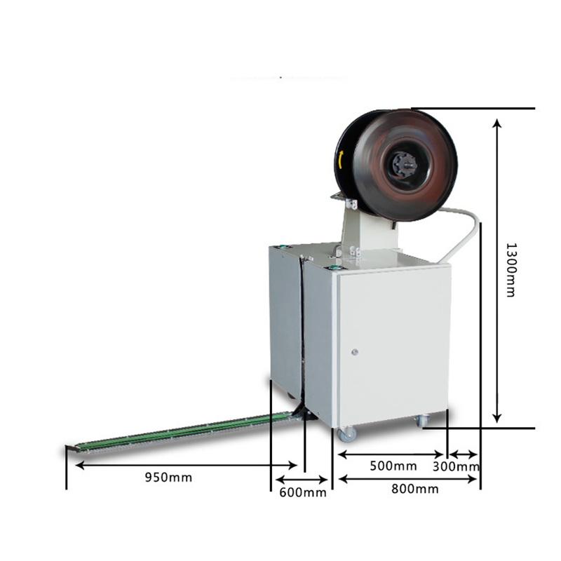 Máy Đóng Đai Pallet YP-130A | Máy Đóng Đai Bán Tự Động | Máy Niềng Đai Thùng | Máy Đóng Đai Dây Nhựa