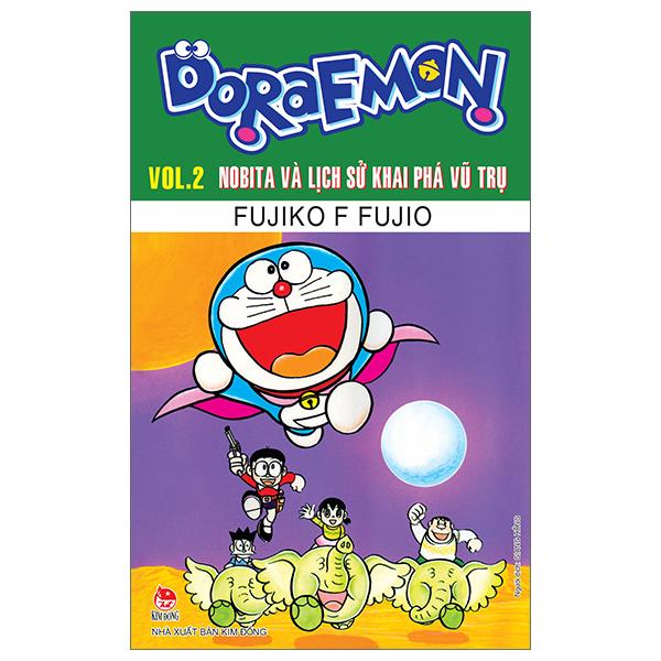 Doraemon Truyện Dài - Tập 2 - Nobita Và Lịch Sử Khai Phá Vũ Trụ (Tái Bản 2023)
