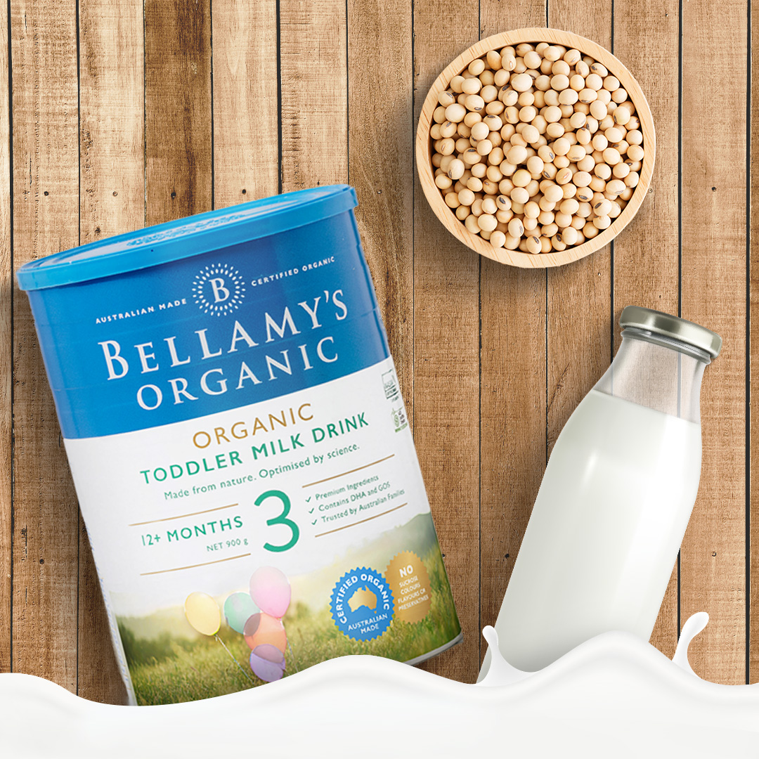 Sữa bột hữu cơ Bellamy's Organic công thức Số 3 - Toddler milk drink 900g