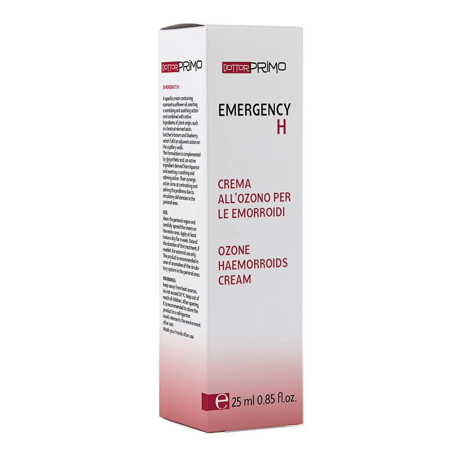 Kem Bôi Trĩ Emergency H (25ml) - Chống Viêm Nhiễm &amp; Giảm Đau Rát Tức Thì