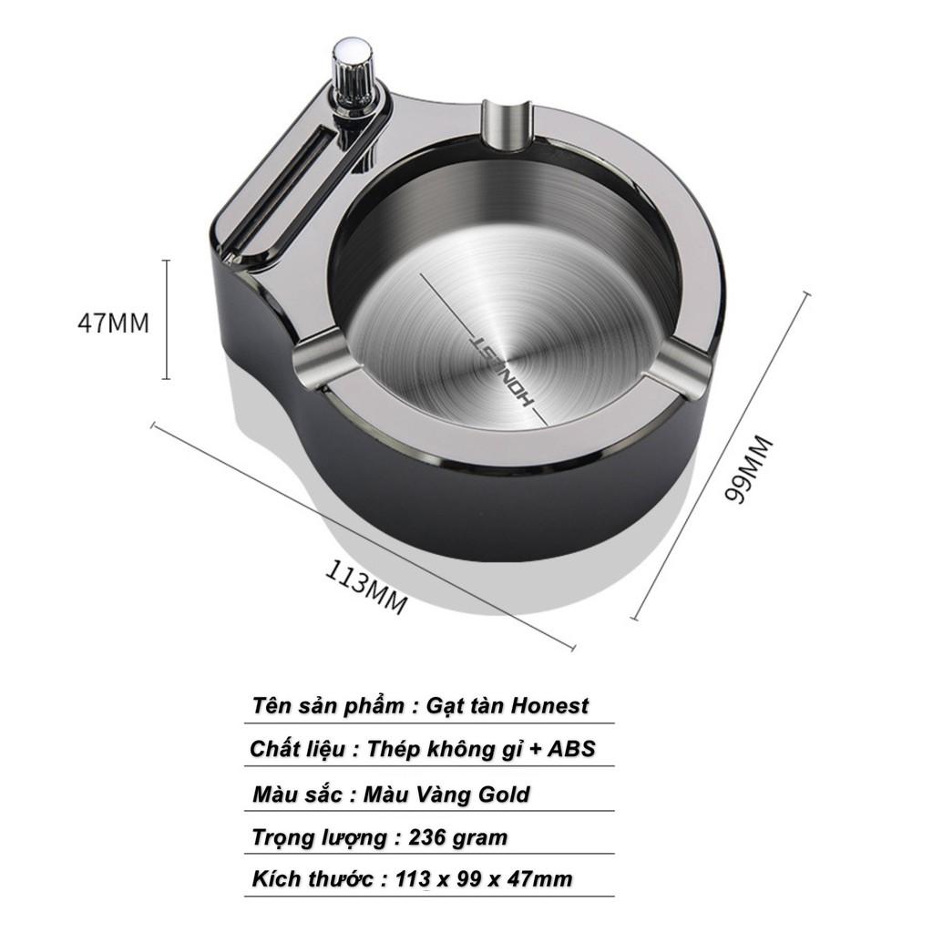 Gạt Tàn HONEST GOLDEN ASHTRAY