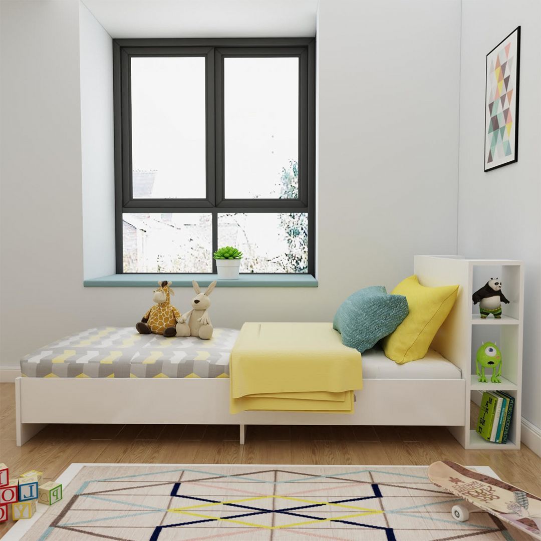Giường ngủ cho bé kiểu dáng nhỏ gọn SMLIFE Sirohia