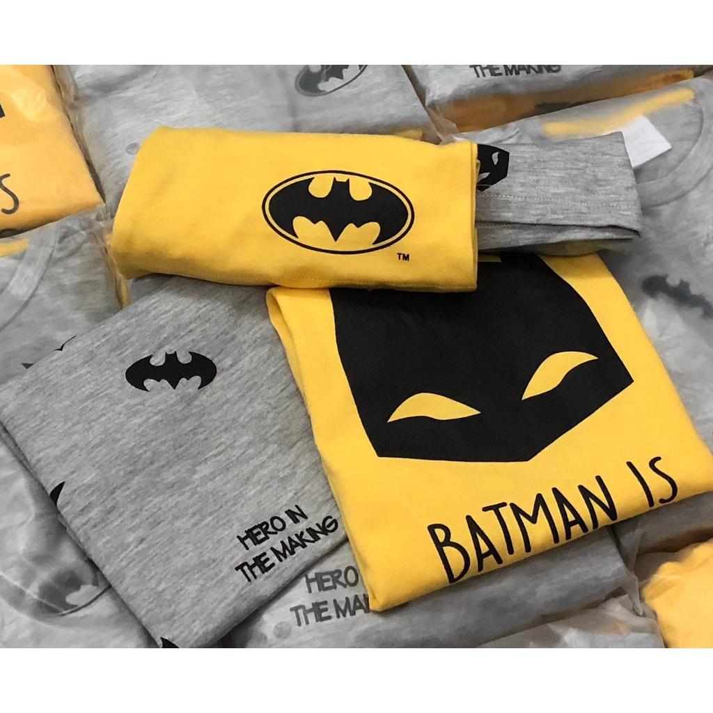 SET 2 BỘ ĐÙI BÉ TRAI BATMAN VÀNG GHI