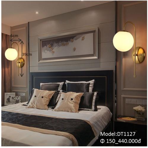 Đèn gắn tường hình cầu,đèn trang trí,đèn phòng ngủ, đèn decor
