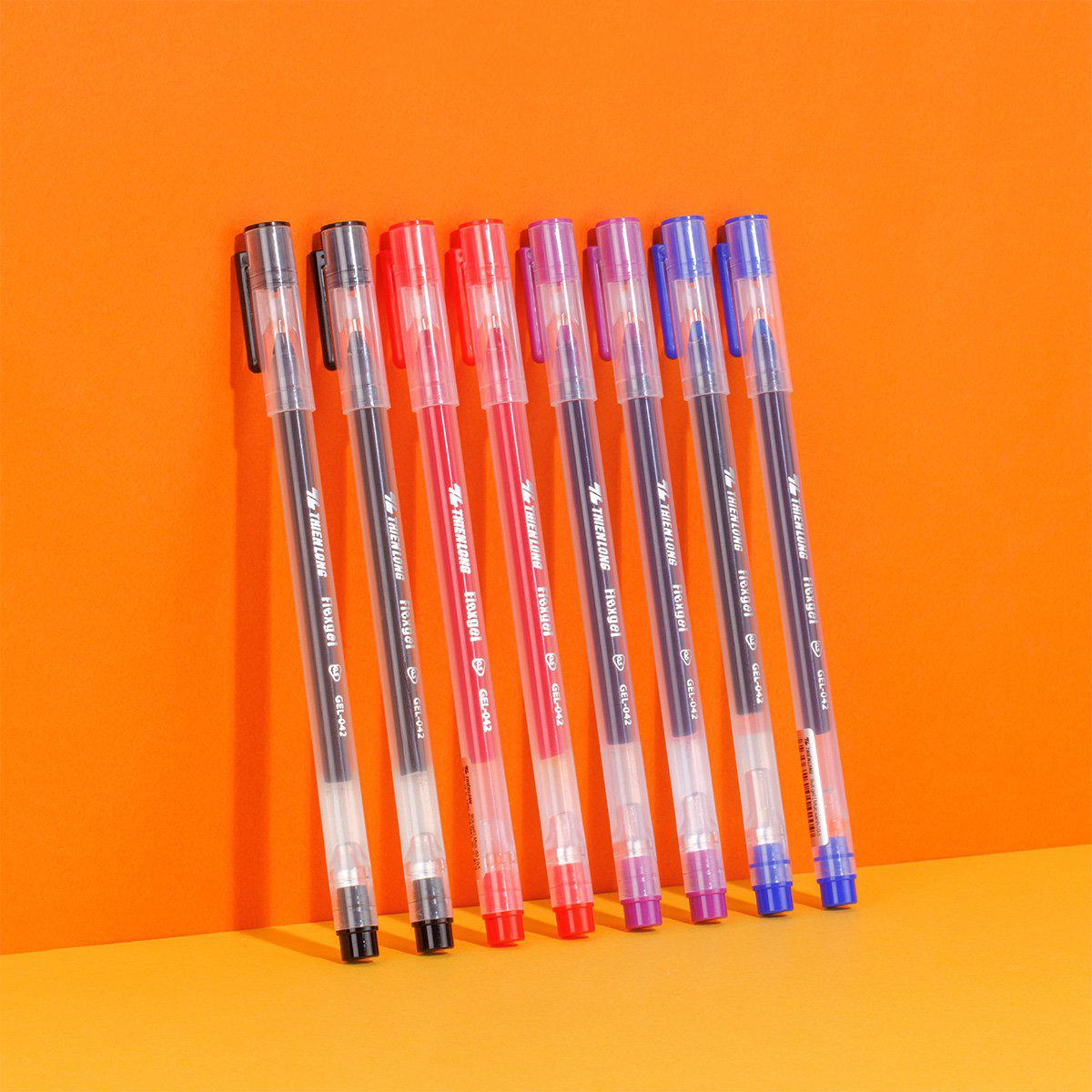 Hộp 20 Bút Gel Flexgel 0.5 mm - Thiên Long GEL-042 - Mực Xanh