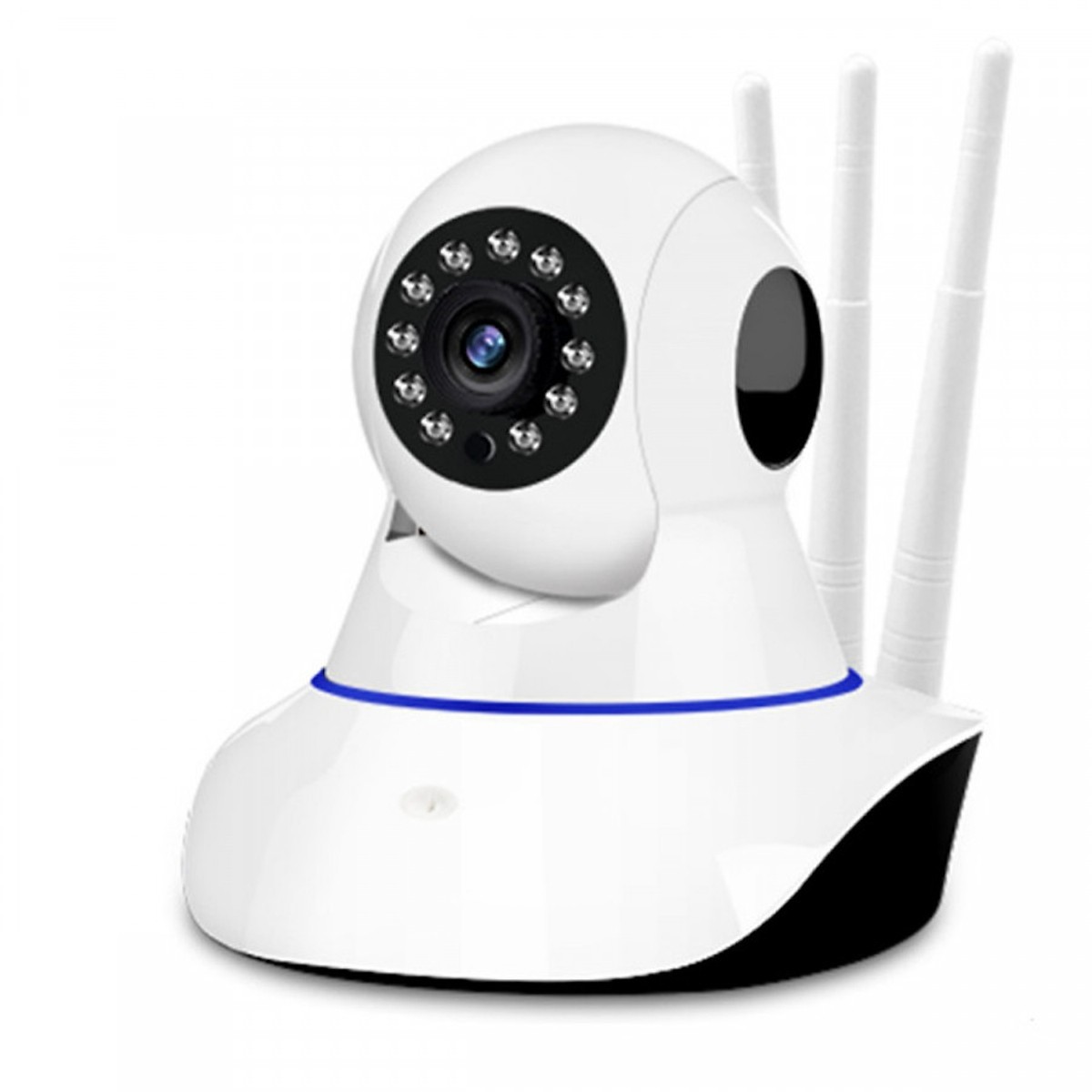 Combo Camera Yoosee 3 Râu 2.0MP độ phân giải FullHD 1080P, Xoay 360 độ, đàm thoại 2 chiều và thẻ nhớ Kingston 32Gb - Hàng Nhập Khẩu