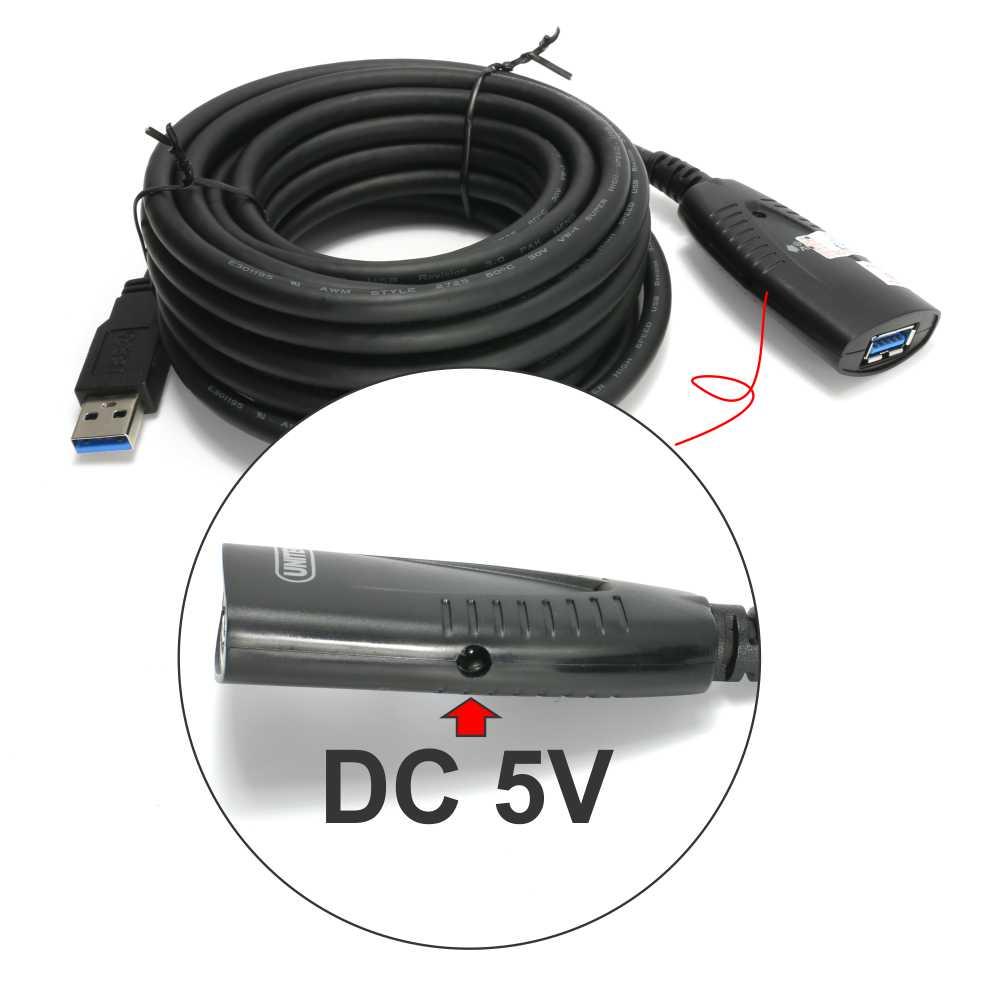 Cáp USB Nối Dài 3.0 (5m) Extension Unitek (Y 3015) - HÀNG CHÍNH HÃNG