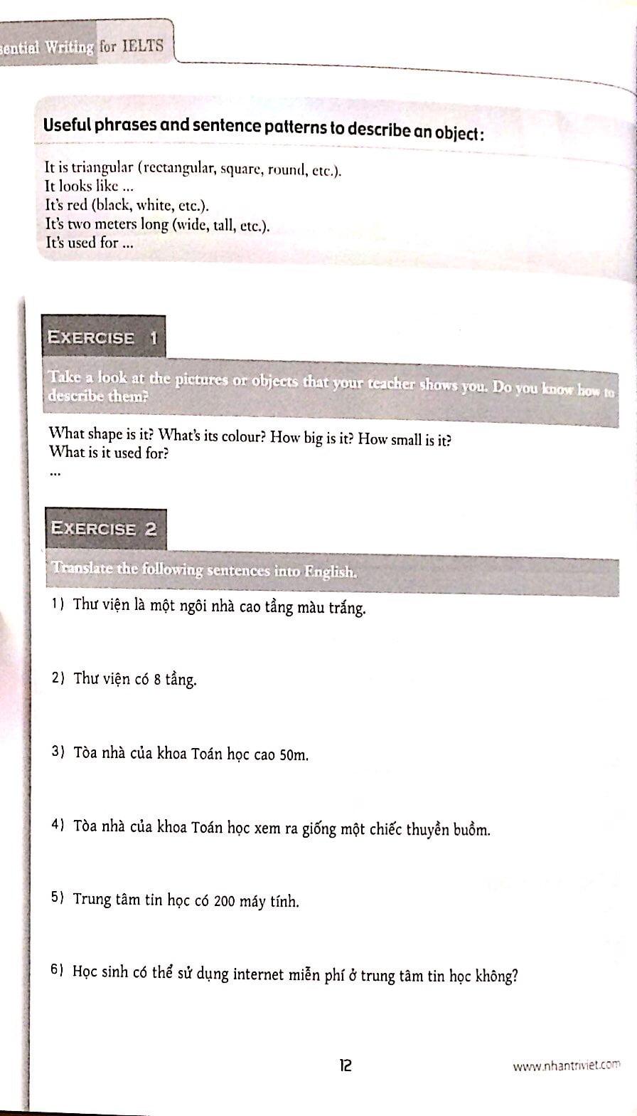 Essential Writing For IELTS
