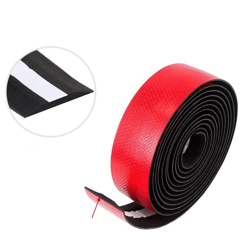 2pcs Bicycle Handlebar Tape Soft Anti-Slip Shockproof Breathable Road Bike Handlebar Strap Tape Leather Bicycle Accessories