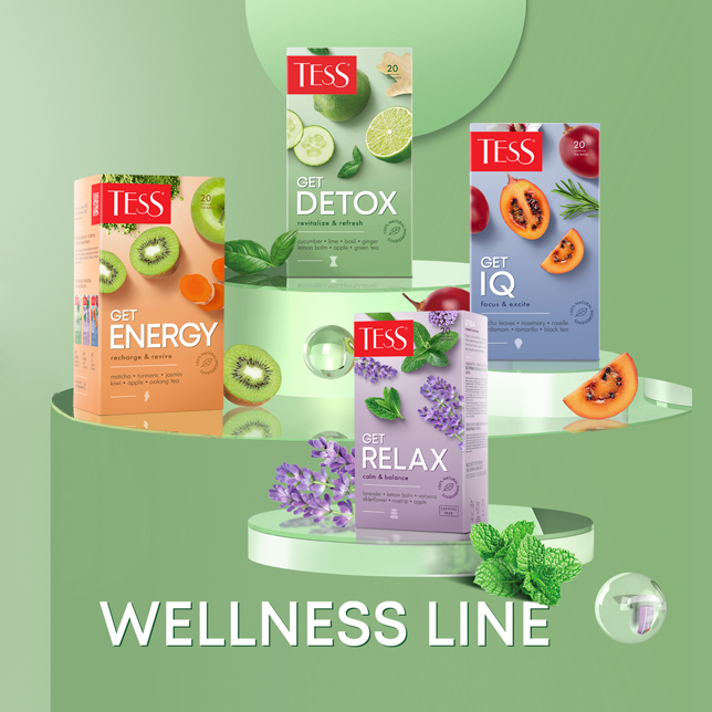 Trà ô long Tess Get Energy tái tạo và phục hồi năng lượng cho cơ thể