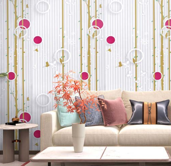10m Decal giấy dán tường khổ 45cm keo sẵn nhiều mẫu hiện đại mới nhất