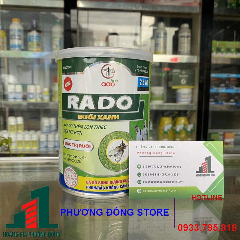 Thuốc diệt ruồi hiệu quả cao Rado ruồi xanh-400g