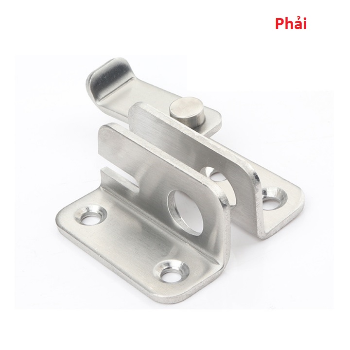 MÓC KHÓA CỬA INOX DẦY LOẠI LỚN 62*52 DẦY TIỆN ÍCH - TK574