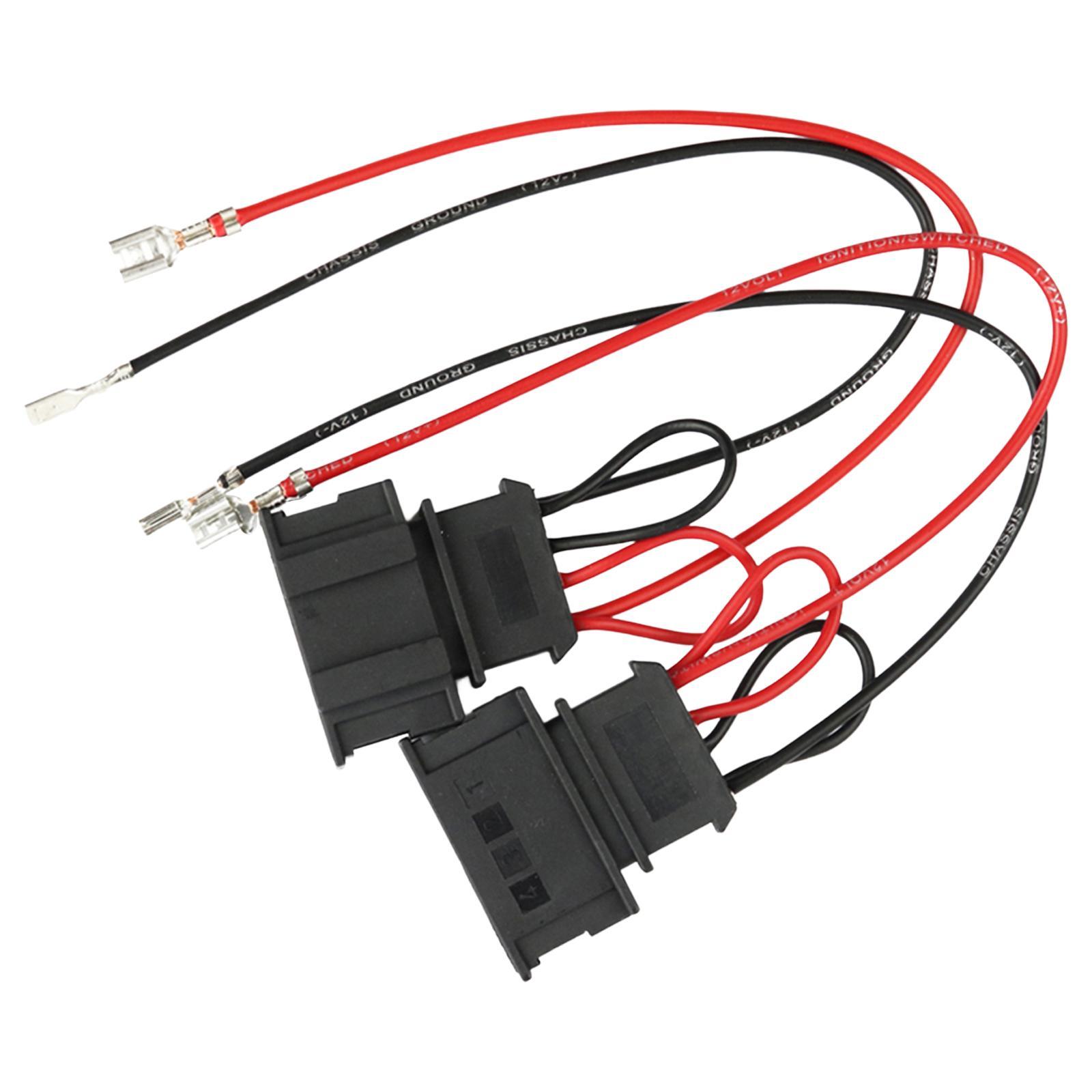 2 Pieces Car Stereo Speaker Wire Harness Adaptor Connector for