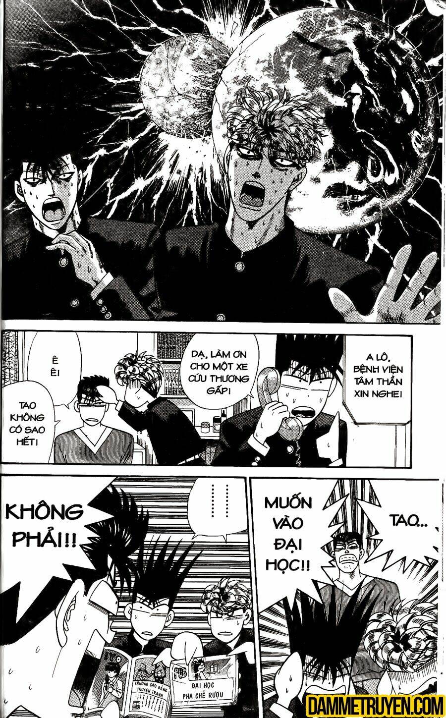 kyou kara ore wa - cặp bài trùng chapter 338 17