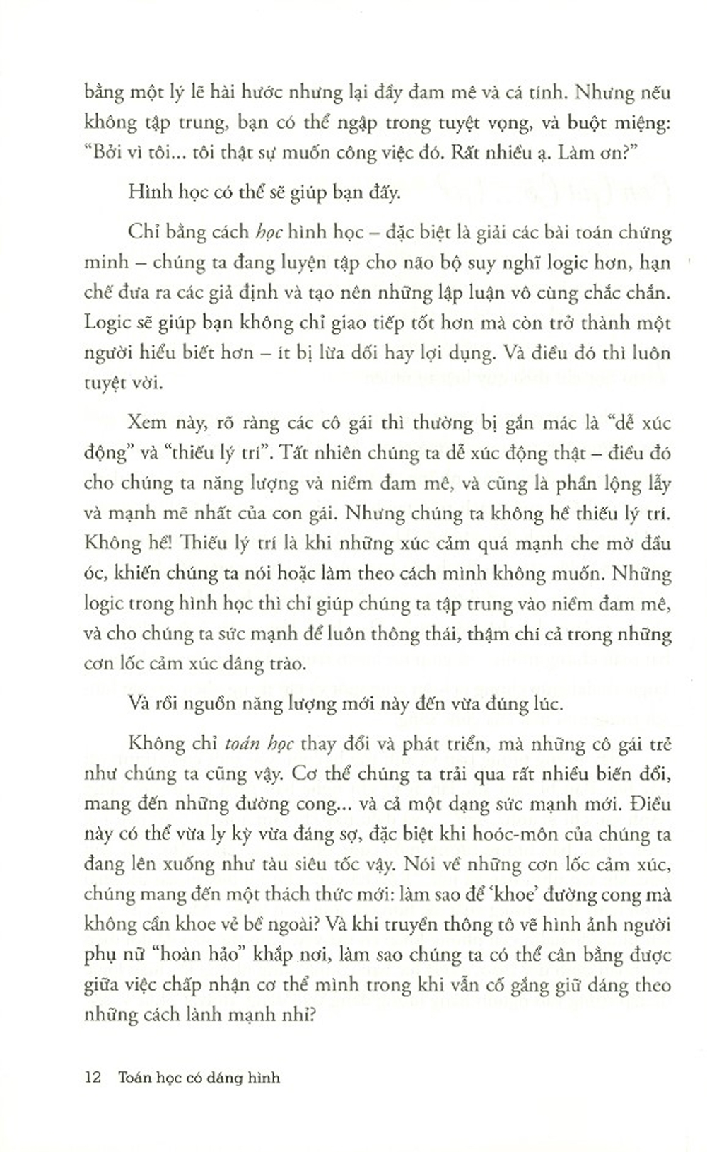 Teengirl Học Toán: Toán học có Dáng hình