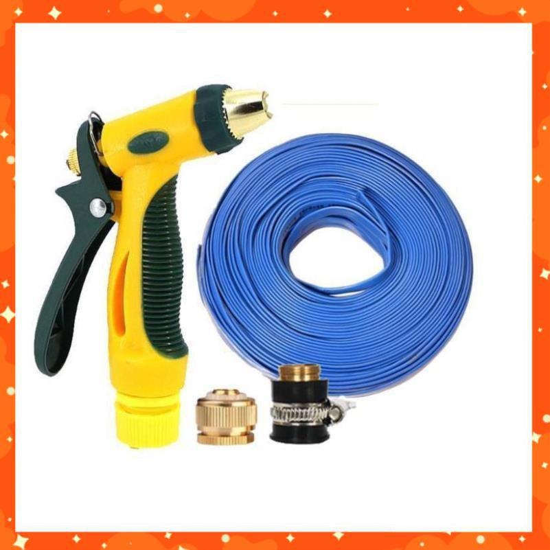 Bộ dây vòi xịt nước rửa xe, tưới cây tăng áp 3 lần,loại 3-5M 206317
