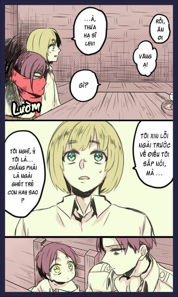 tấn công người khổng lồ - doujinshi eren x mikasa chapter 46 6