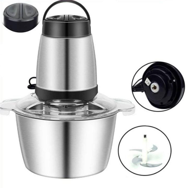 Máy xay thịt đa năng cho mọi gia đình - cối inox - Hàng Chất Lượng