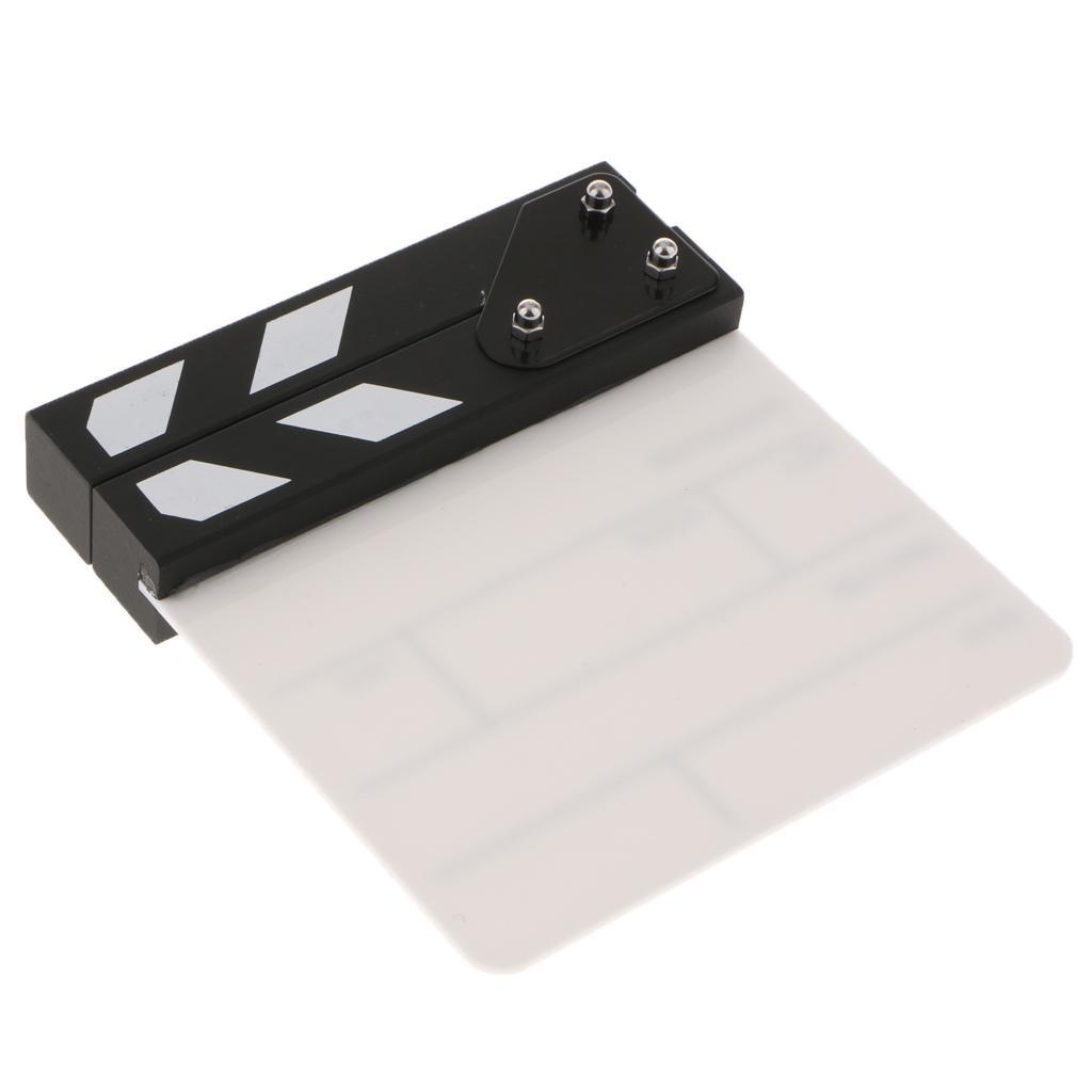 Movie Props Clapper  Microfilm Making Clapboard with Wooden Slate