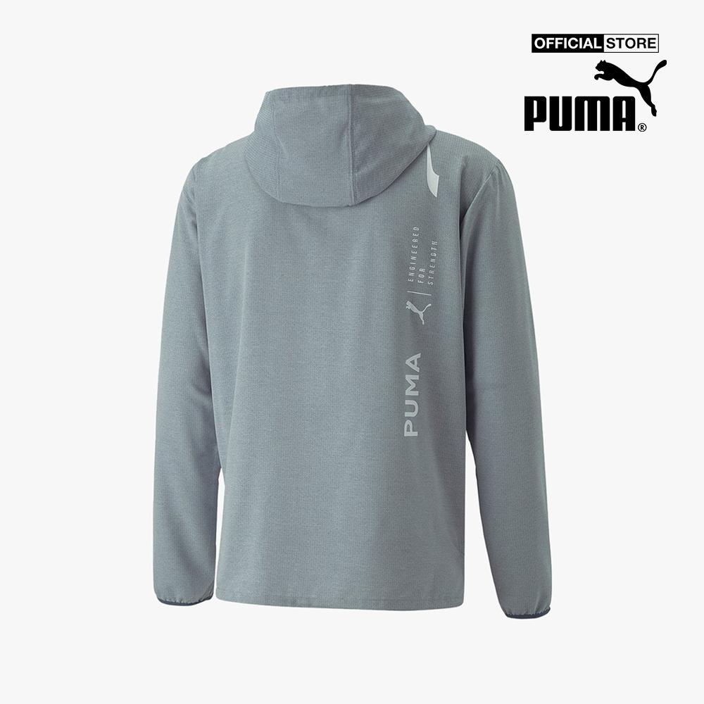 PUMA - Áo khoác thể thao nam phối mũ ULTRAWEAVE Training 522317