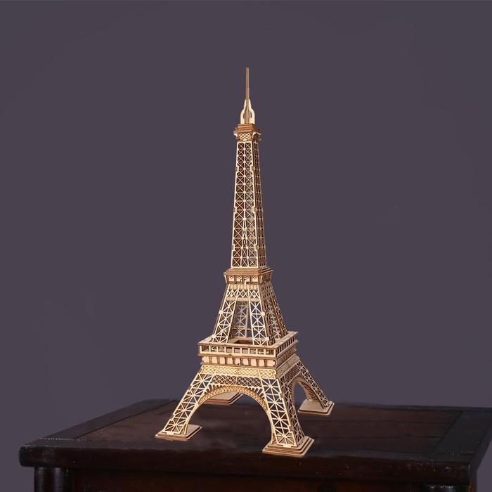 Đồ Chơi Lắp Ráp Bằng Gỗ 3D Robotime Mô Hình Tháp Eiffel Tower