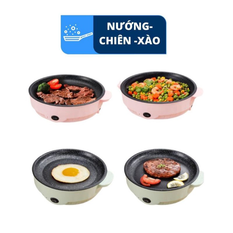 Chảo Nướng Điện Đa Năng Mini size 26cm