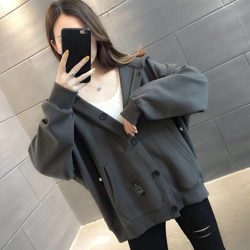 Áo hoodies dây kéo cực xinh