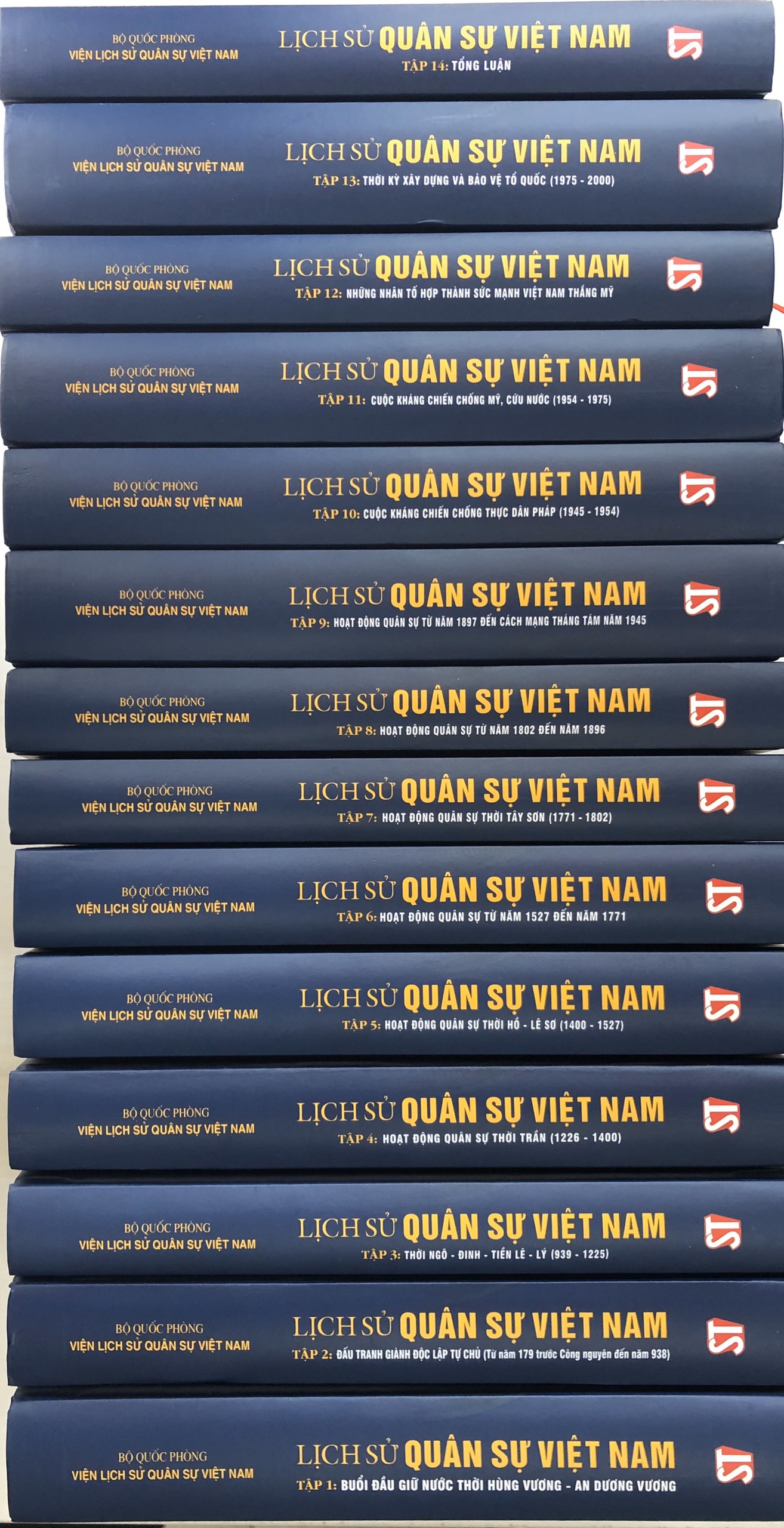 Lịch Sử Quân Sự Việt Nam (Bộ 14 Tập)