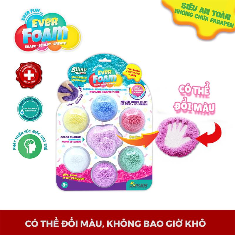 Đồ Chơi Sáng Tạo Slimy Foam_Slime Xốp Nhiều Màu 38008