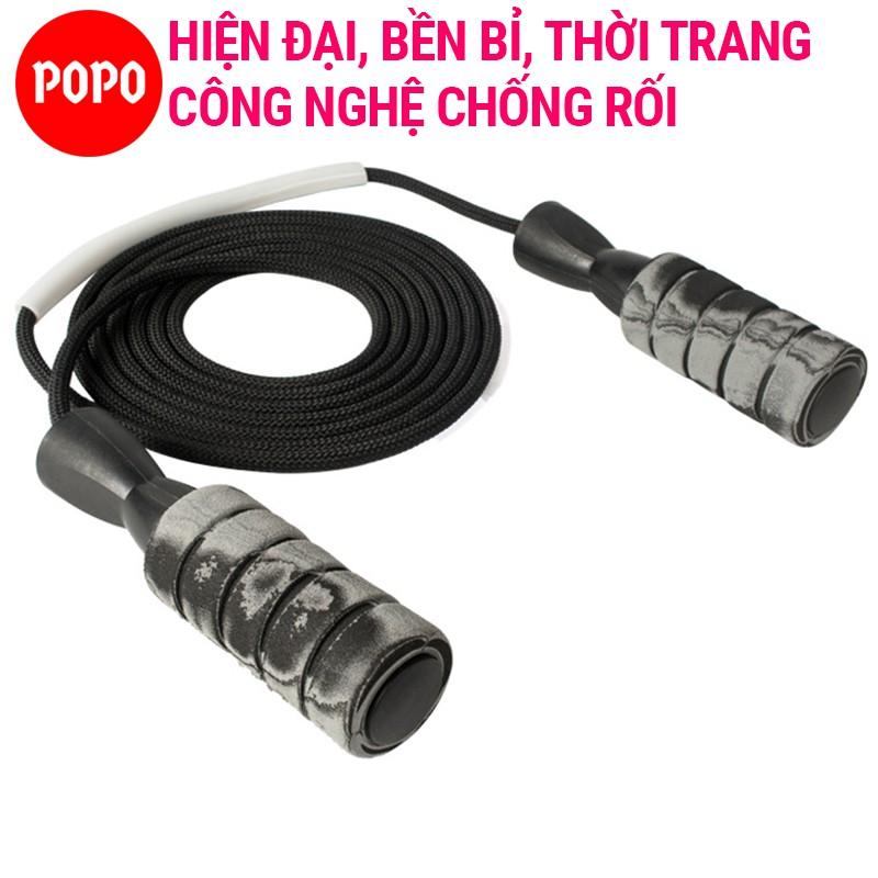 Dây nhảy thể dục POPO tập thể lực hỗ trợ giảm cân với thiết kế chống rối, độ bền cao