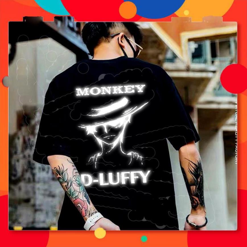 ÁO THUN PHẢN QUANG TAY LỠ LUFFY 2 NAM NỮ