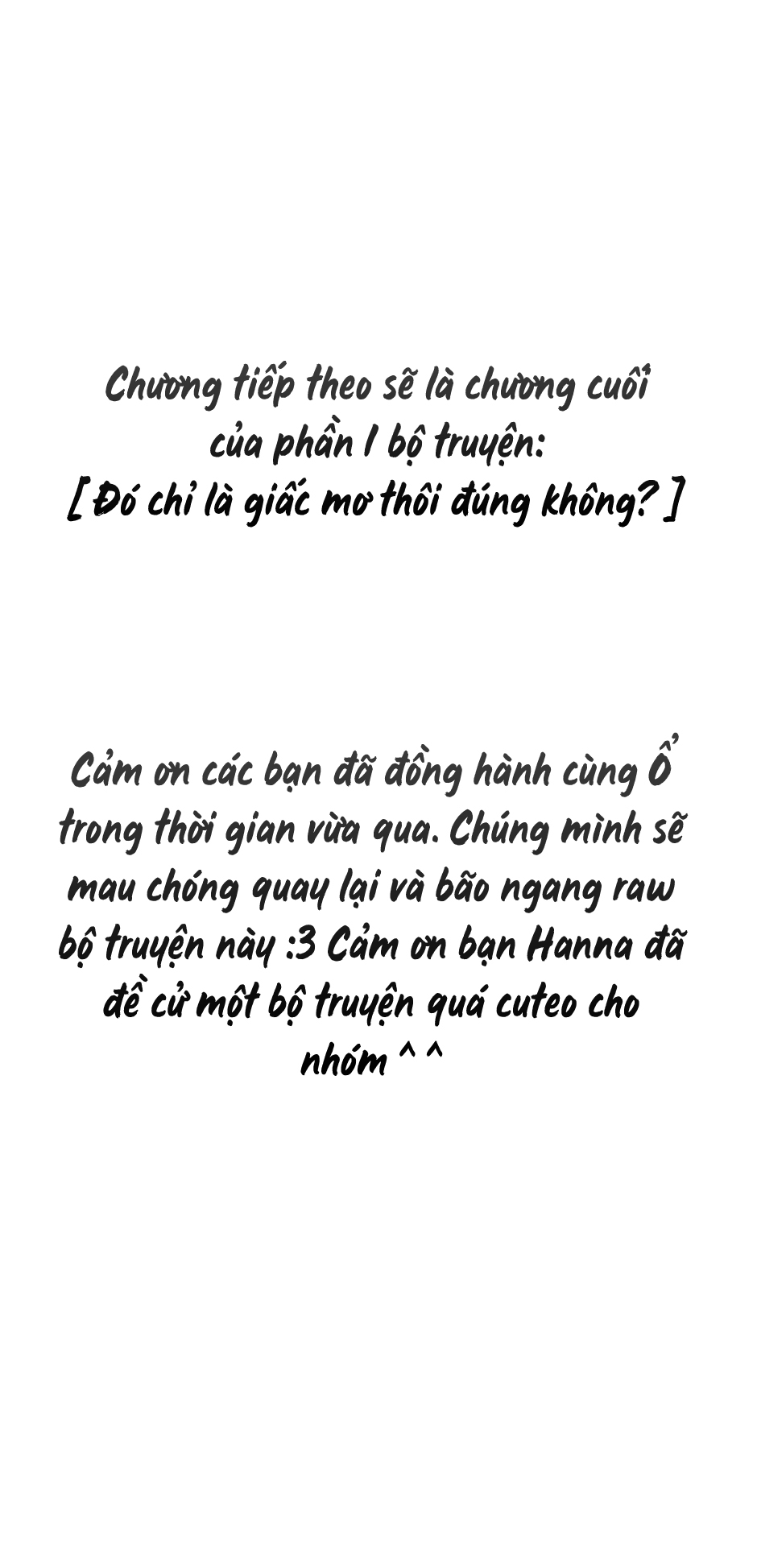 chỉ là giấc mơ thôi phải không? chapter 26 77