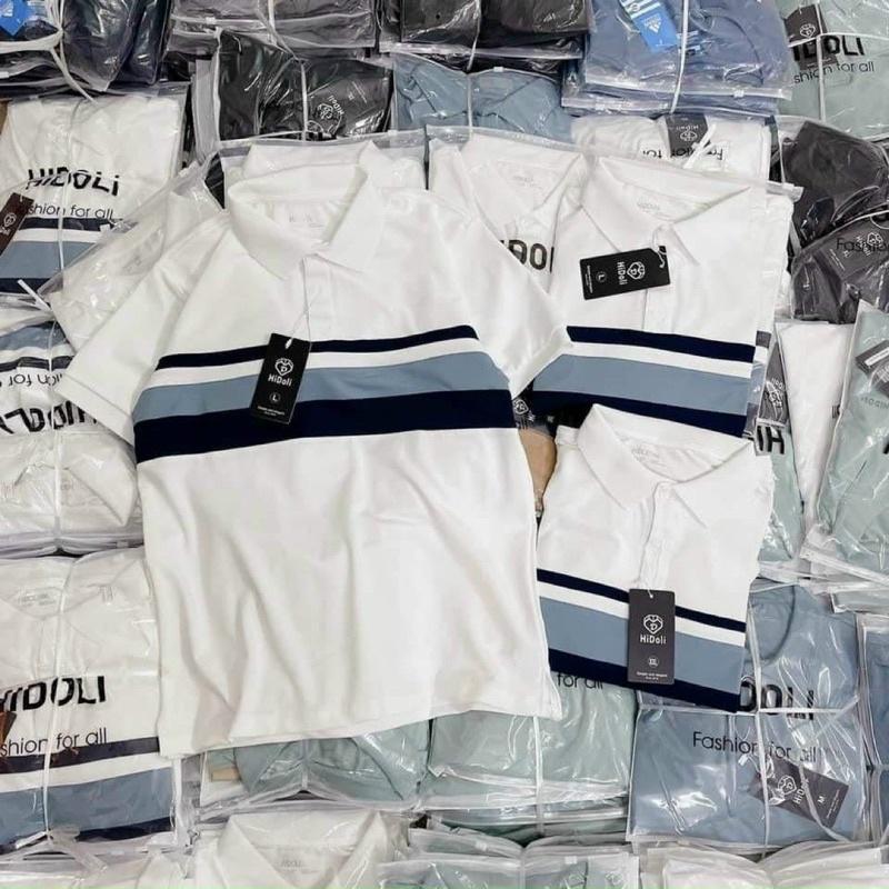 Áo Thun Nam Polo Tay Ngắn HIDOLI Phối Màu đẹp xuất sắc luôn(Hàng có sẵn