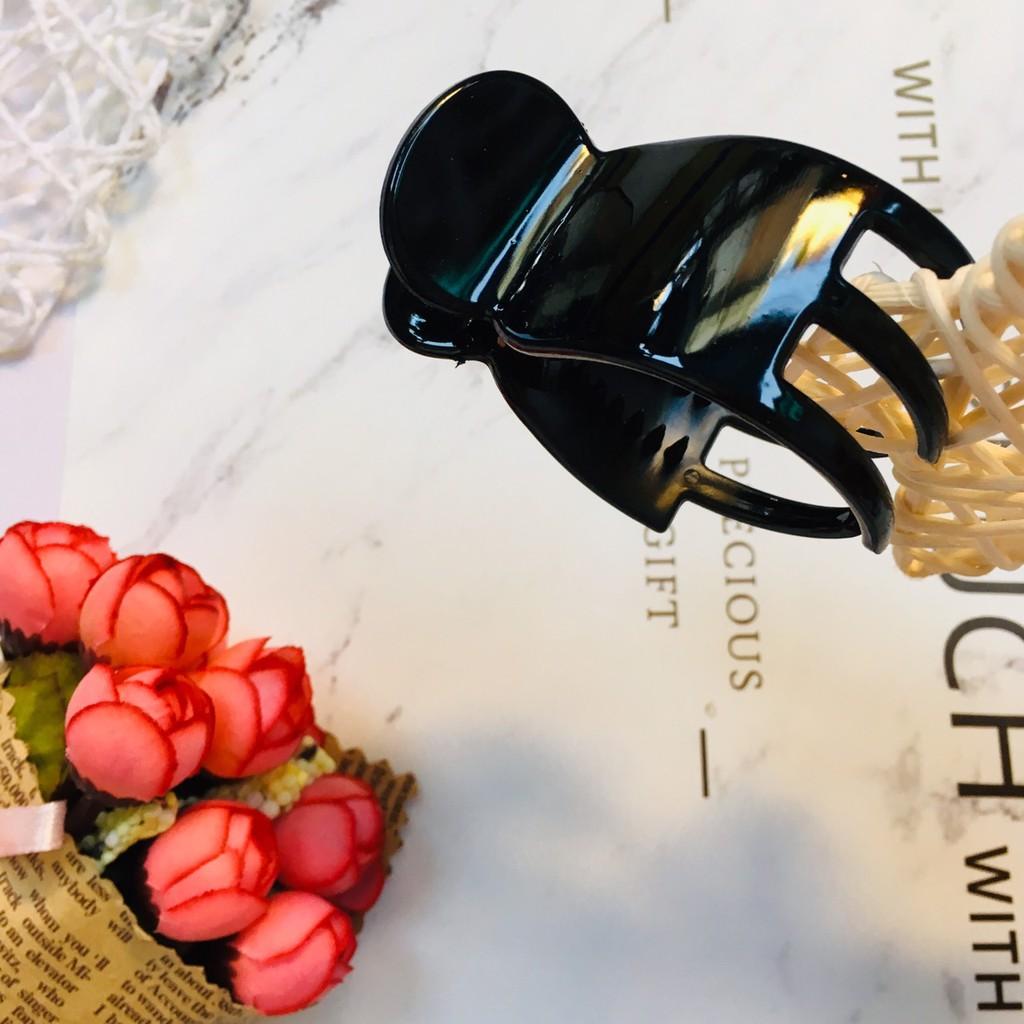 1 cái gấp tóc 3 răng 5 răng màu đen bóng - DBT27