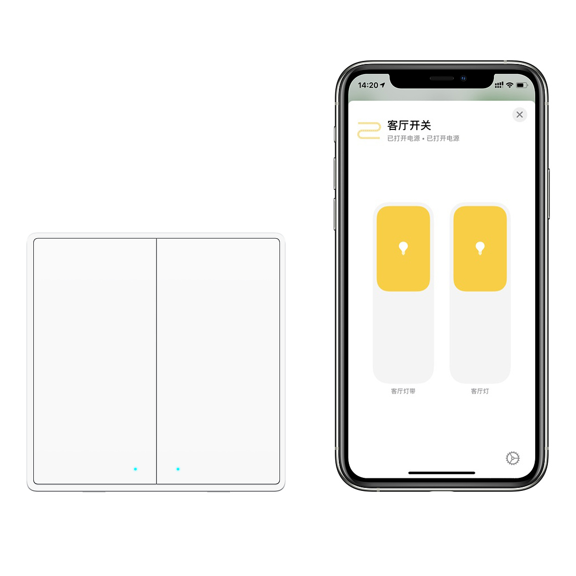 [Bản Quốc Tế] Công tắc thông minh Aqara D1 Smart Wall Switch - Bảo hành 1 năm - Hàng Chính Hãng