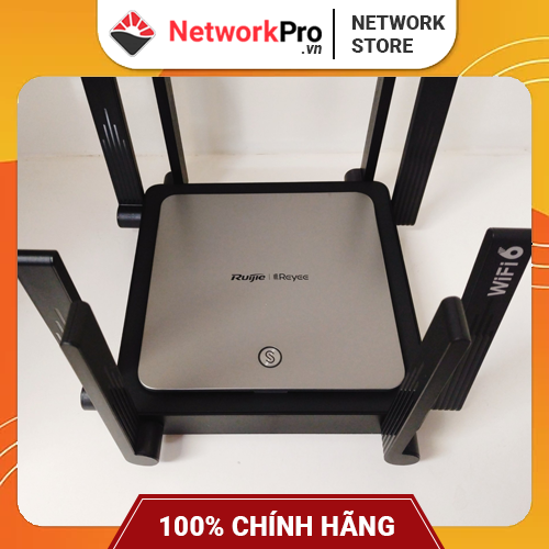 Router WiFi 6 Ruijie RG-EW3200GX PRO Hàng Chính Hãng – Băng Tần Kép, Tốc Độ 3200Mbps, Chịu Tải 192 User