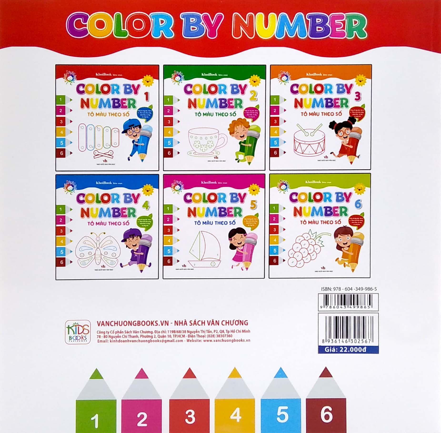 Color By Number - Tô Màu Theo Số -Tập 1